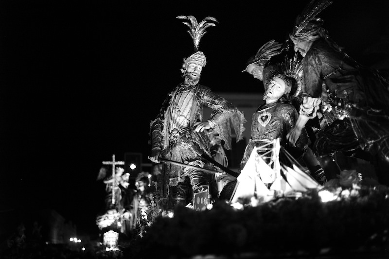 Easter Procession Floats. Trapani, Sicily